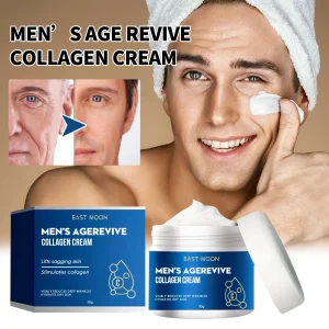 Men's Collagen Cream Lighten Fine Lines, Anti-Wrinkle Firming Skin